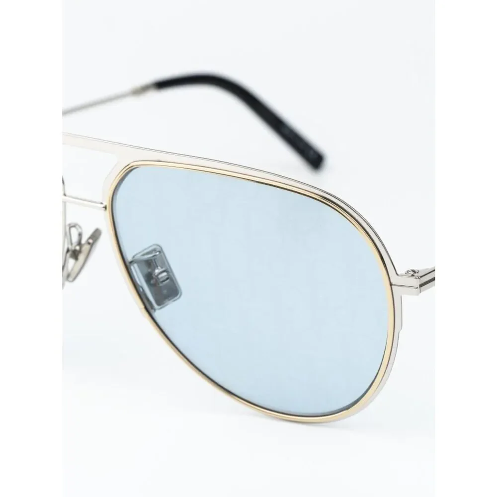 Dior Men Sunglasses Palladium Blue Dior Pattern Pilot DIORESSENTIAL A2U F0I8